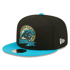 Carolina Panthers 2022 NFL On-Field Salute to Service New Era 9FIFTY Snapback Cap Lifestyle