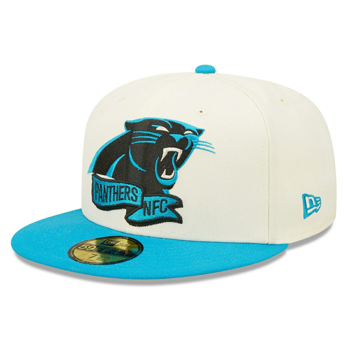 Carolina Panthers Traditional On-Field 2022 NFL Sideline New Era 59FIFTY Cap Taass for sale