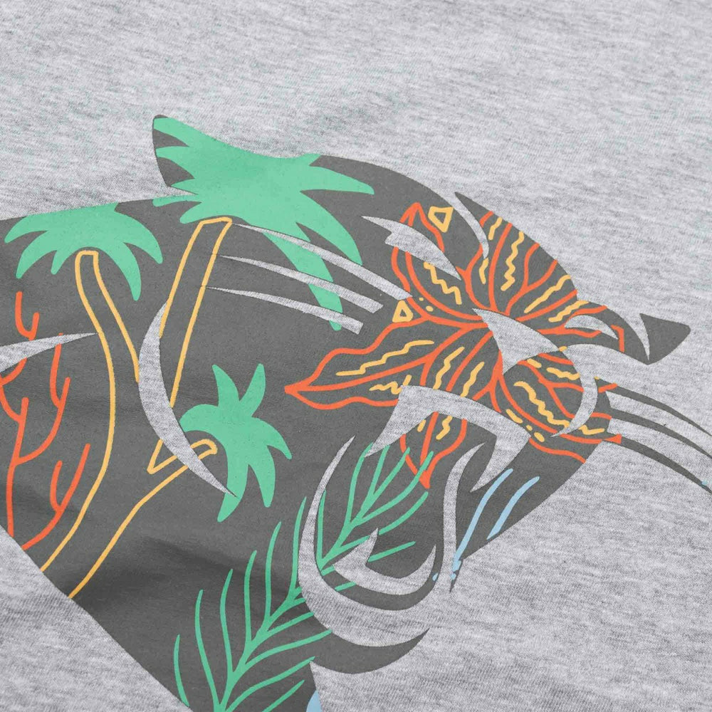 Carolina Panthers Summer Beach Fanatics NFL T-Shirt Gray Classic
