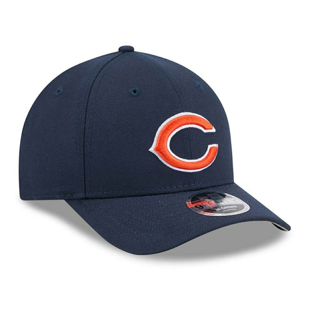 Chicago Bears NFL Team Logo New Era 9FORTY M-Crown Snapback Cap Navy Lifestyle