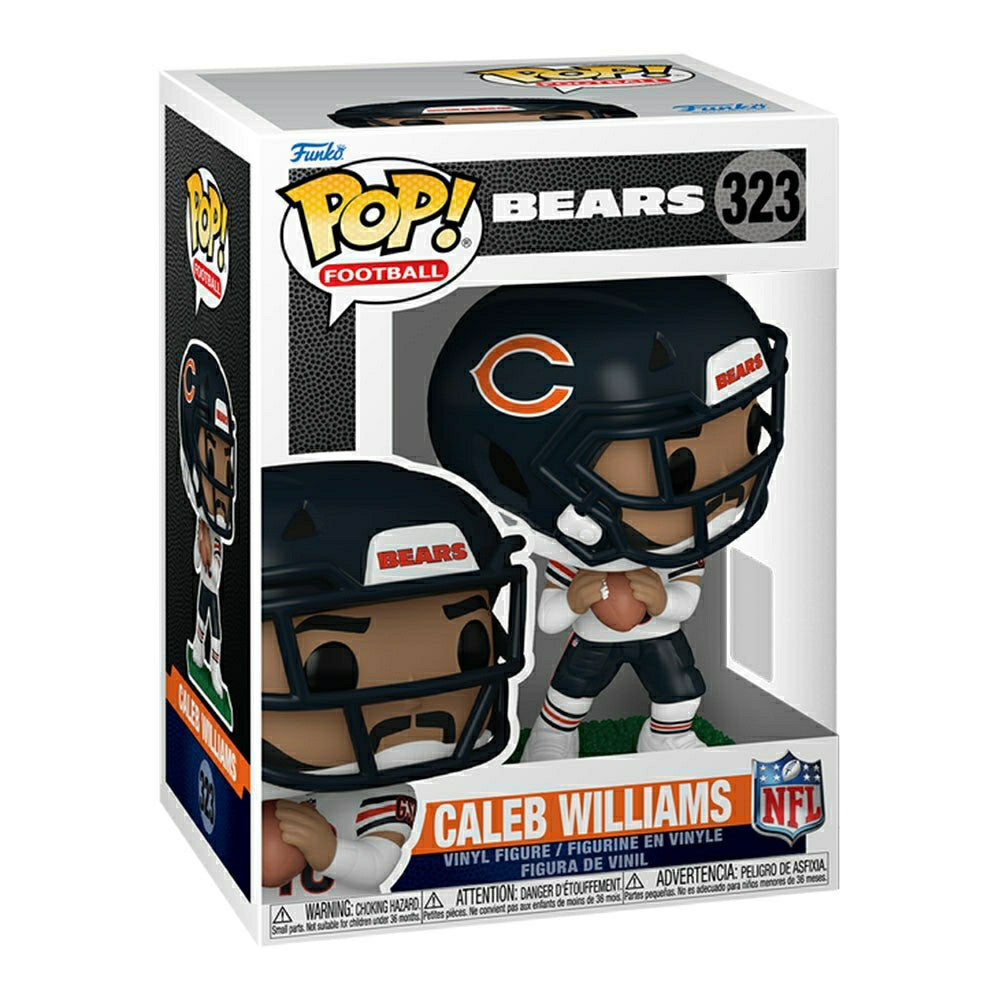 Funko POP! #323 Caleb Williams Chicago Bears Vinyl NFL Figure Taass sale