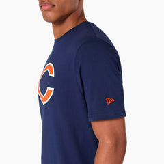 Chicago Bears Team Logo New Era NFL T-Shirt Navy Lifestyle