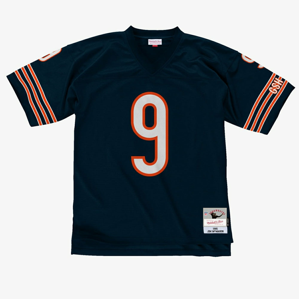Jim McMahon #9 Chicago Bears Legacy Throwback NFL Jersey Navy Fashion