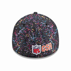 Chicago Bears "B" 2025 NFL Crucial Catch 39THIRTY Flex Cap Fashion