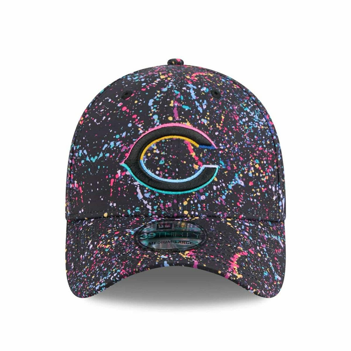Chicago Bears "C" 2025 NFL Crucial Catch 39THIRTY Flex Cap Lifestyle