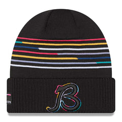 Chicago Bears "B" 2025 NFL Crucial Catch New Era Knit Hat Taass for sale