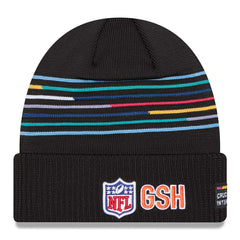 Chicago Bears "B" 2025 NFL Crucial Catch New Era Knit Hat Taass for sale