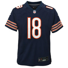Caleb Williams #18 Chicago Bears Game NFL Jersey Navy (YOUTH) Taass sale