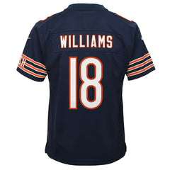 Caleb Williams #18 Chicago Bears Game NFL Jersey Navy (YOUTH) Taass sale