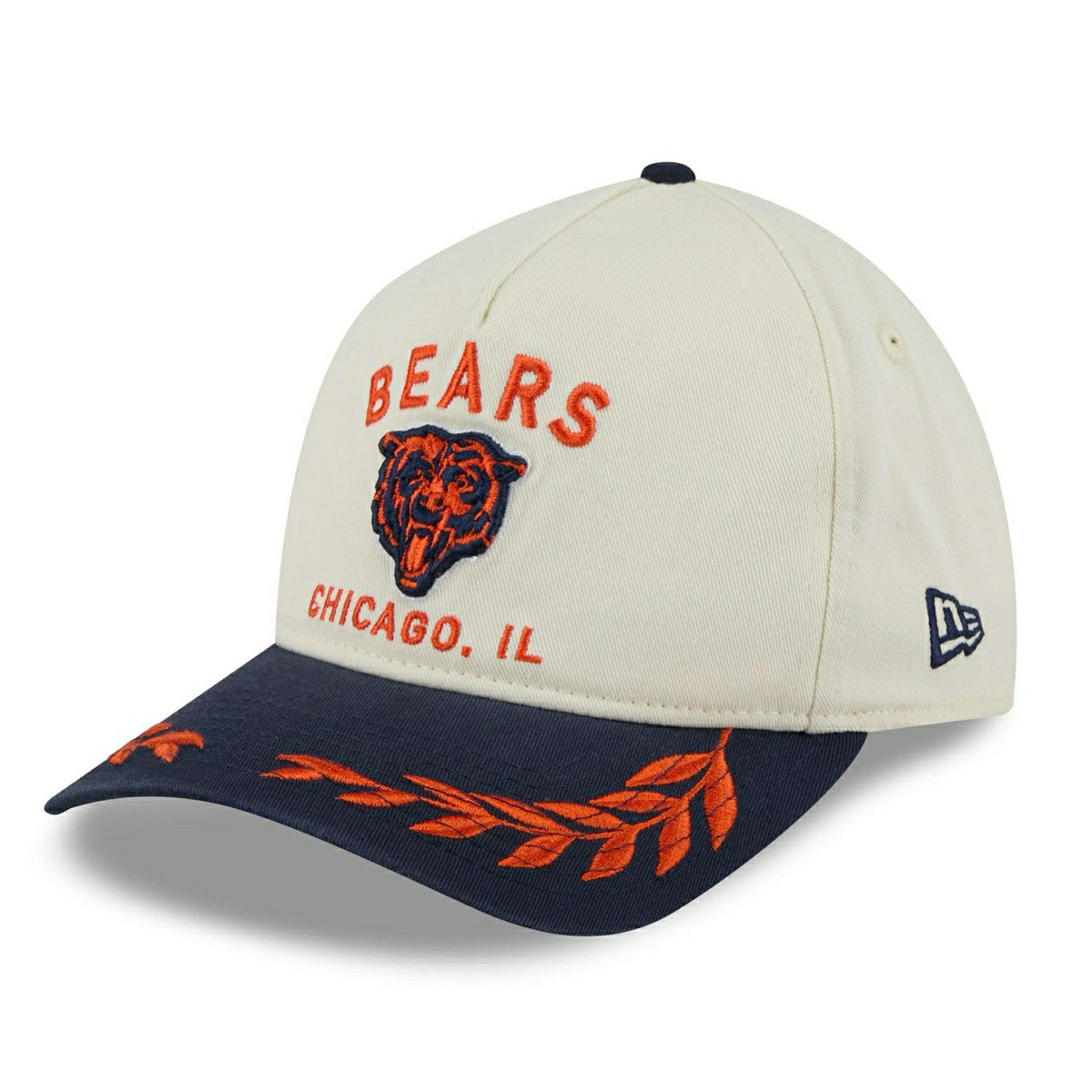 Chicago Bears 2025 NFL Draft 9TWENTY A-Frame Adjustable Cap Cream Taass for sale