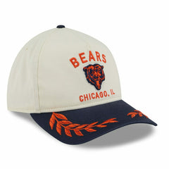 Chicago Bears 2025 NFL Draft 9TWENTY A-Frame Adjustable Cap Cream Taass for sale