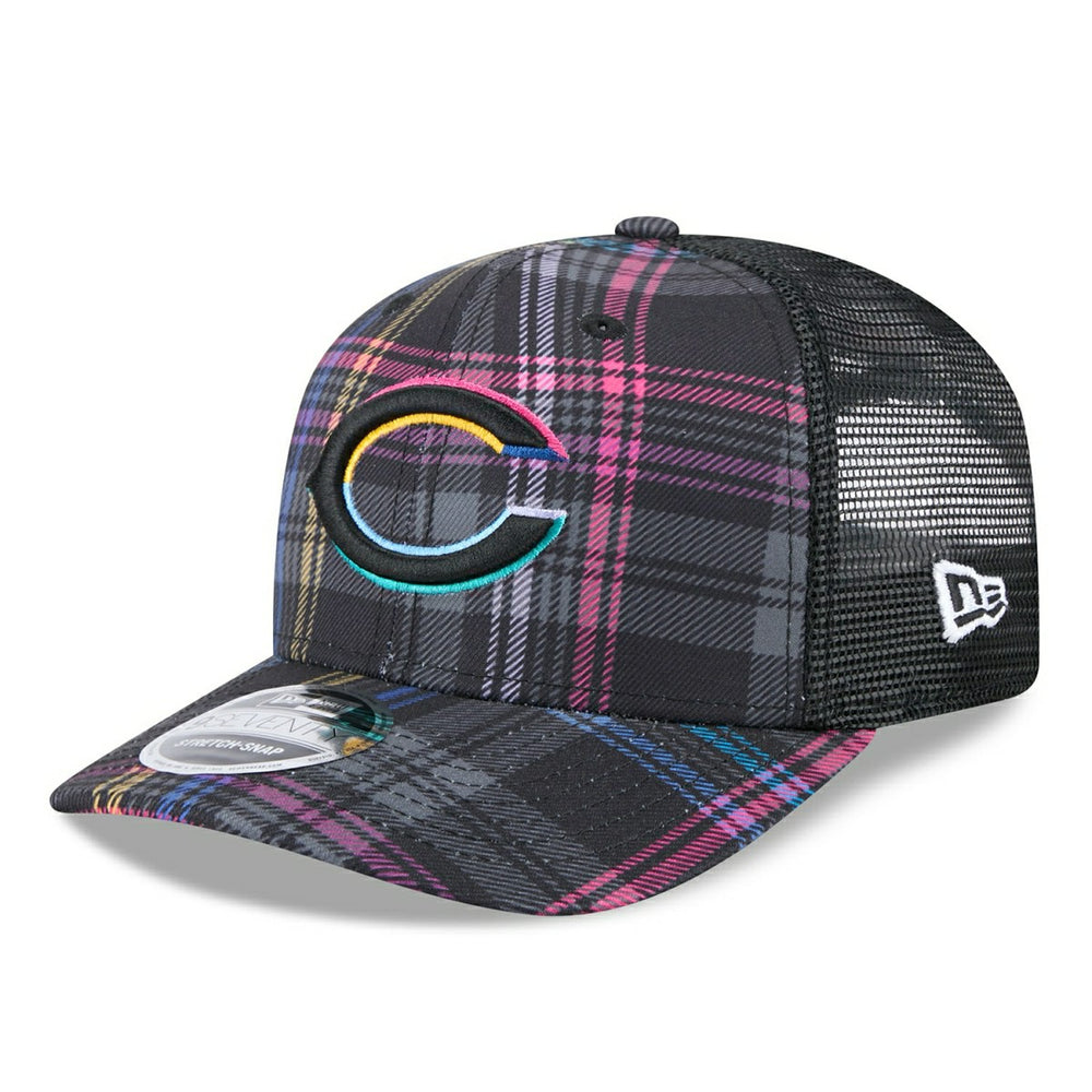 Chicago Bears 2024 NFL Crucial Catch New Era Stretch-Snap 9SEVENTY Cap Lifestyle