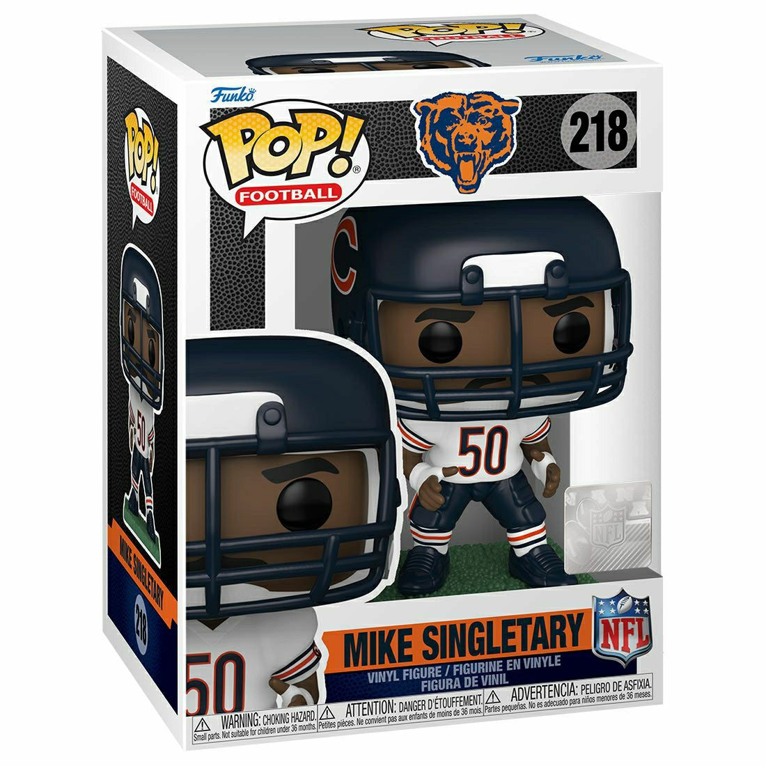 Funko POP! #218 Mike Singletary Chicago Bears Vinyl NFL Figure Fashion