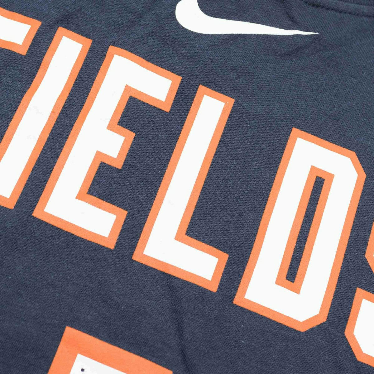 Justin Fields #1 Chicago Bears Nike Player NFL T-Shirt Navy Taass sale