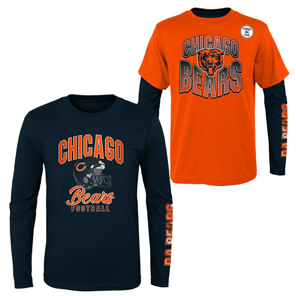Chicago Bears Game Day 3-in-1 Combo NFL Shirt (YOUTH) Lifestyle