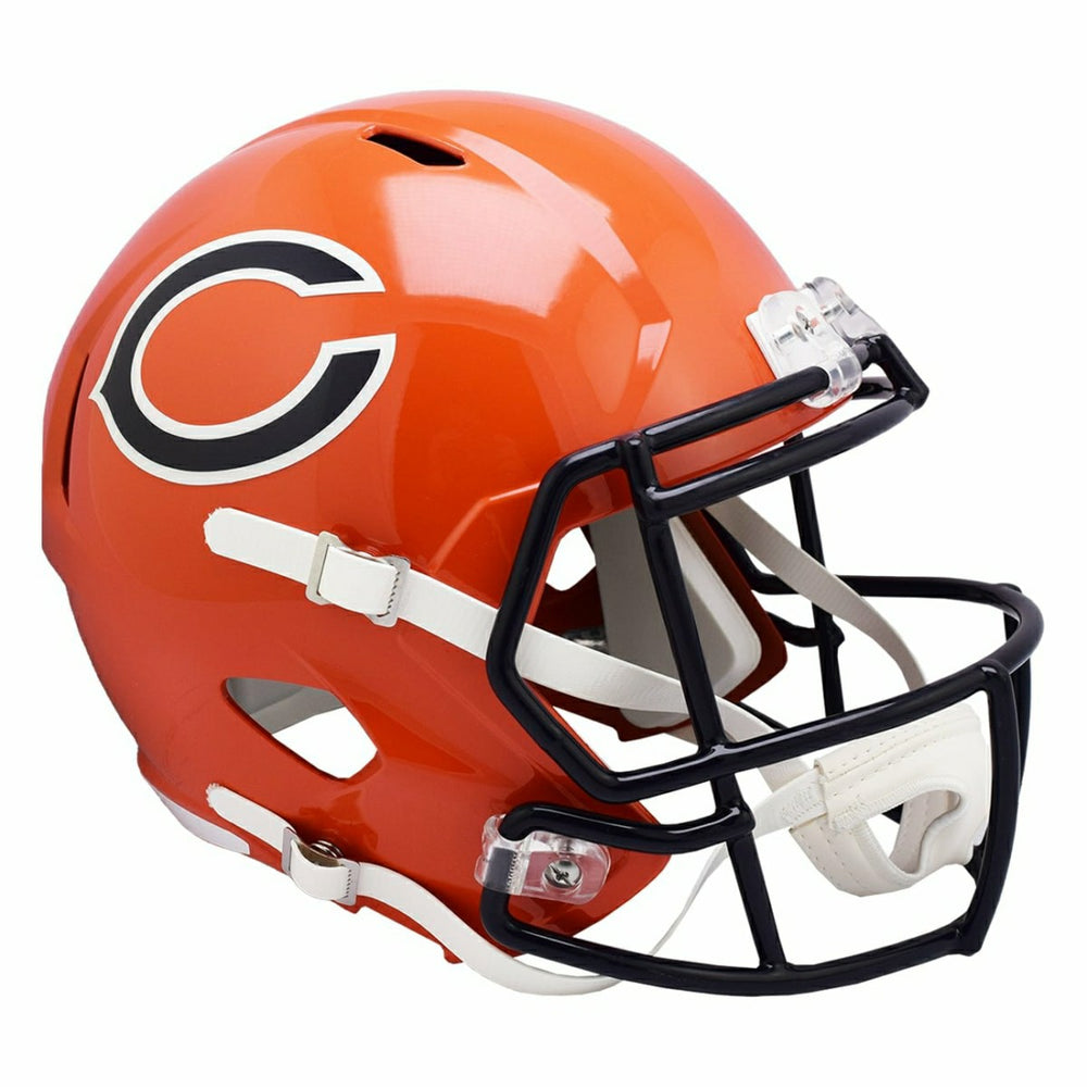 Chicago Bears Replica On Field Alternate NFL Speed Full Size Helmet Taass sale