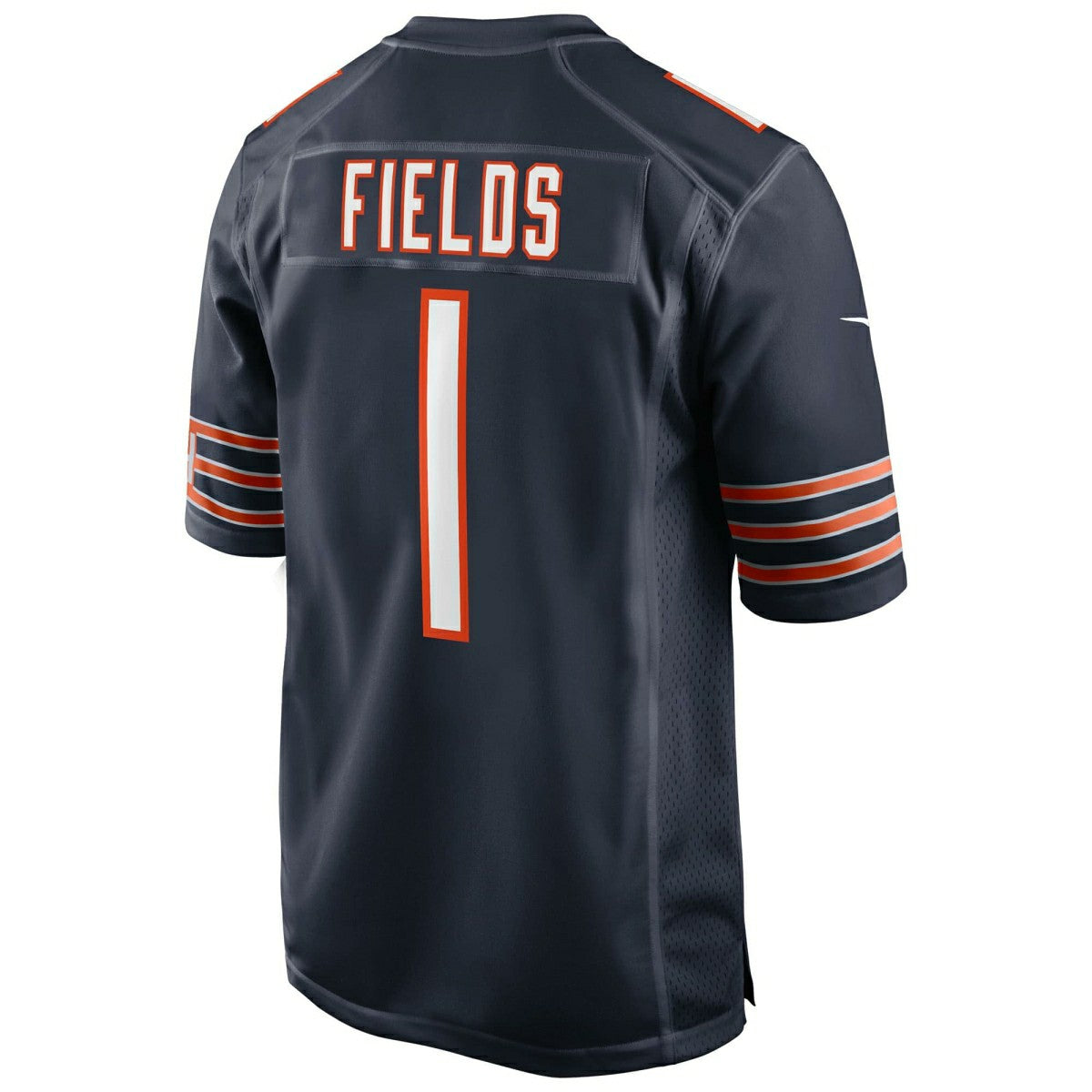 Justin Fields #1 Chicago Bears Nike Game NFL Football Jersey Navy Taass US