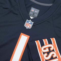 Justin Fields #1 Chicago Bears Nike Game NFL Football Jersey Navy Taass US