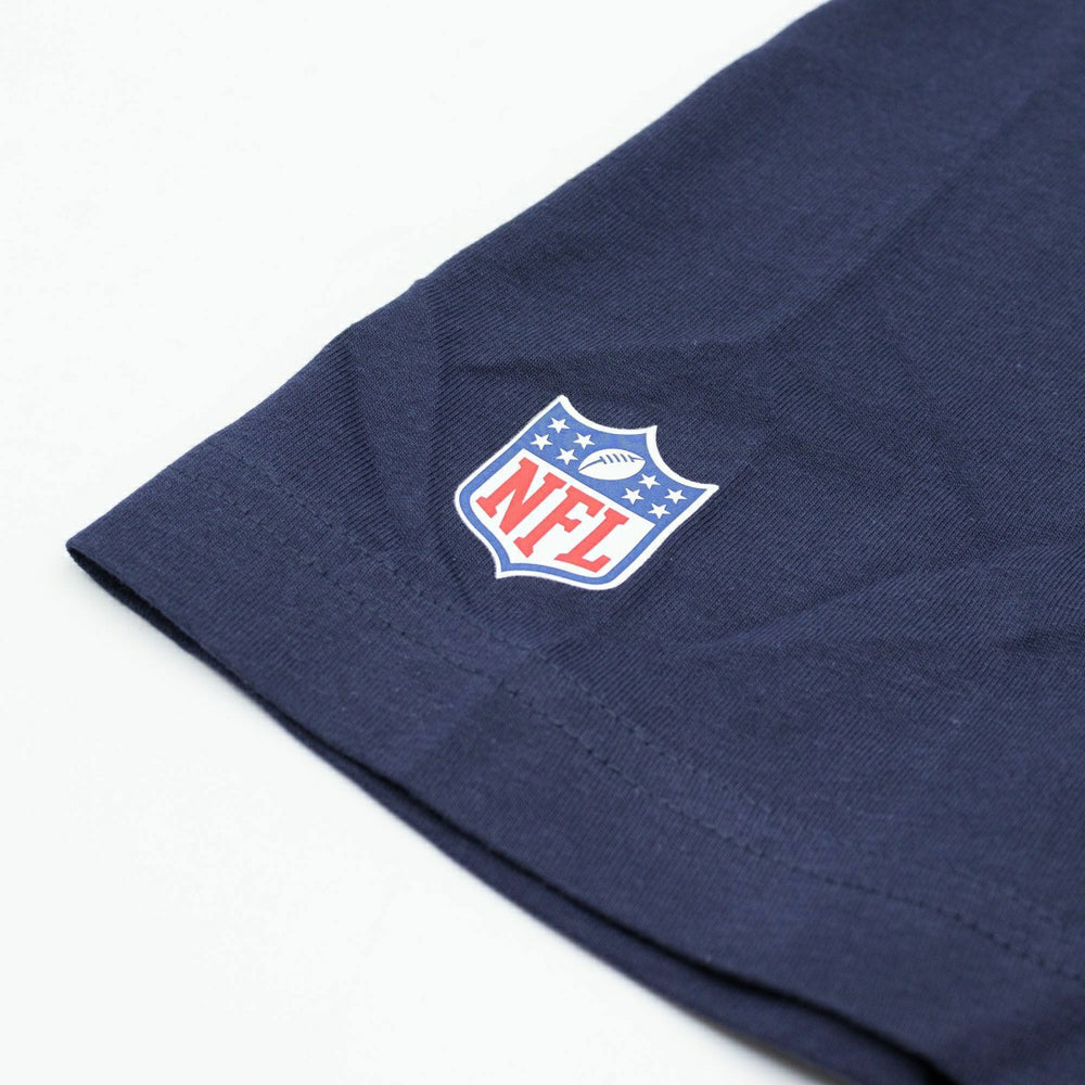 Justin Fields #1 Chicago Bears Iconic Player NFL T-Shirt Navy Classic