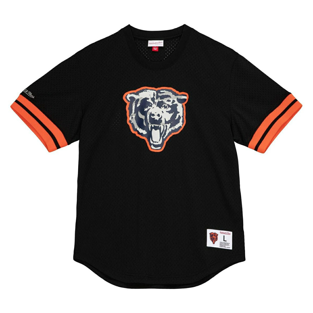 Chicago Bears Mitchell & Ness Camo Reflective NFL Crew Mesh Jersey Lifestyle