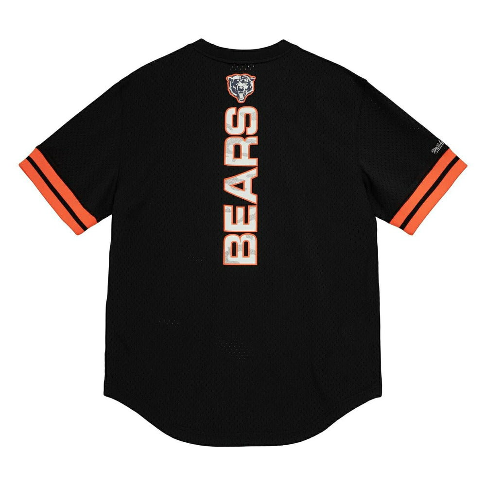 Chicago Bears Mitchell & Ness Camo Reflective NFL Crew Mesh Jersey Lifestyle
