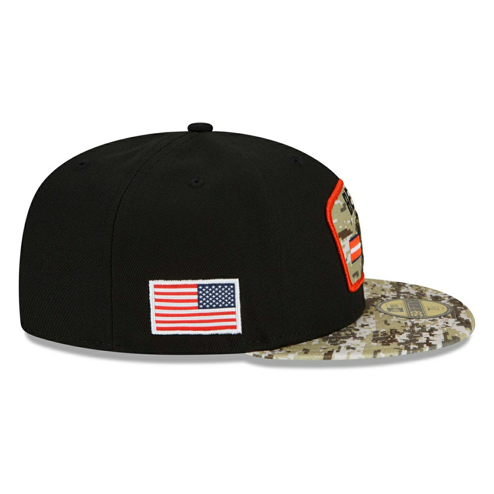 Chicago Bears 2021 NFL On-Field Salute to Service New Era 59FIFTY Fitted Cap Classic