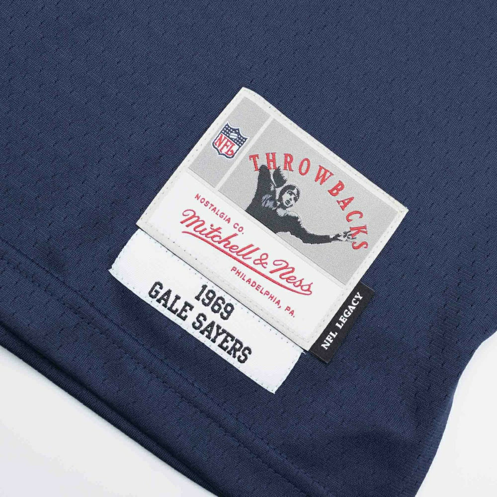 Gale Sayers #40 Chicago Bears Mitchell & Ness Throwback NFL Jersey Navy Fashion