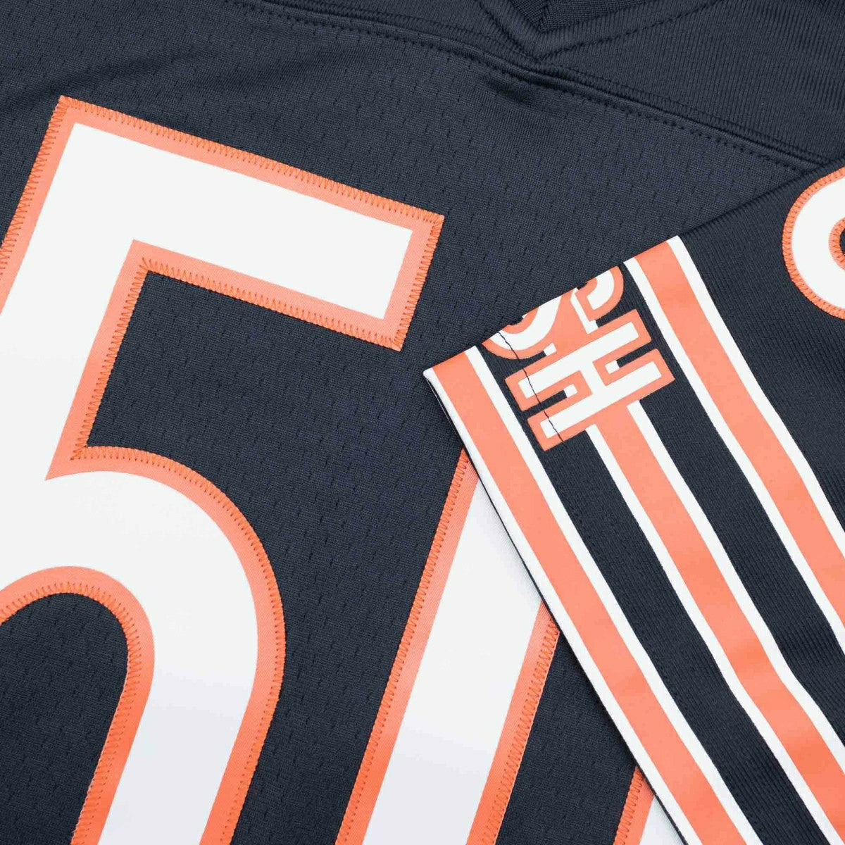 Mike Singletary #50 Chicago Bears Mitchell & Ness Throwback NFL Jersey Navy Lifestyle