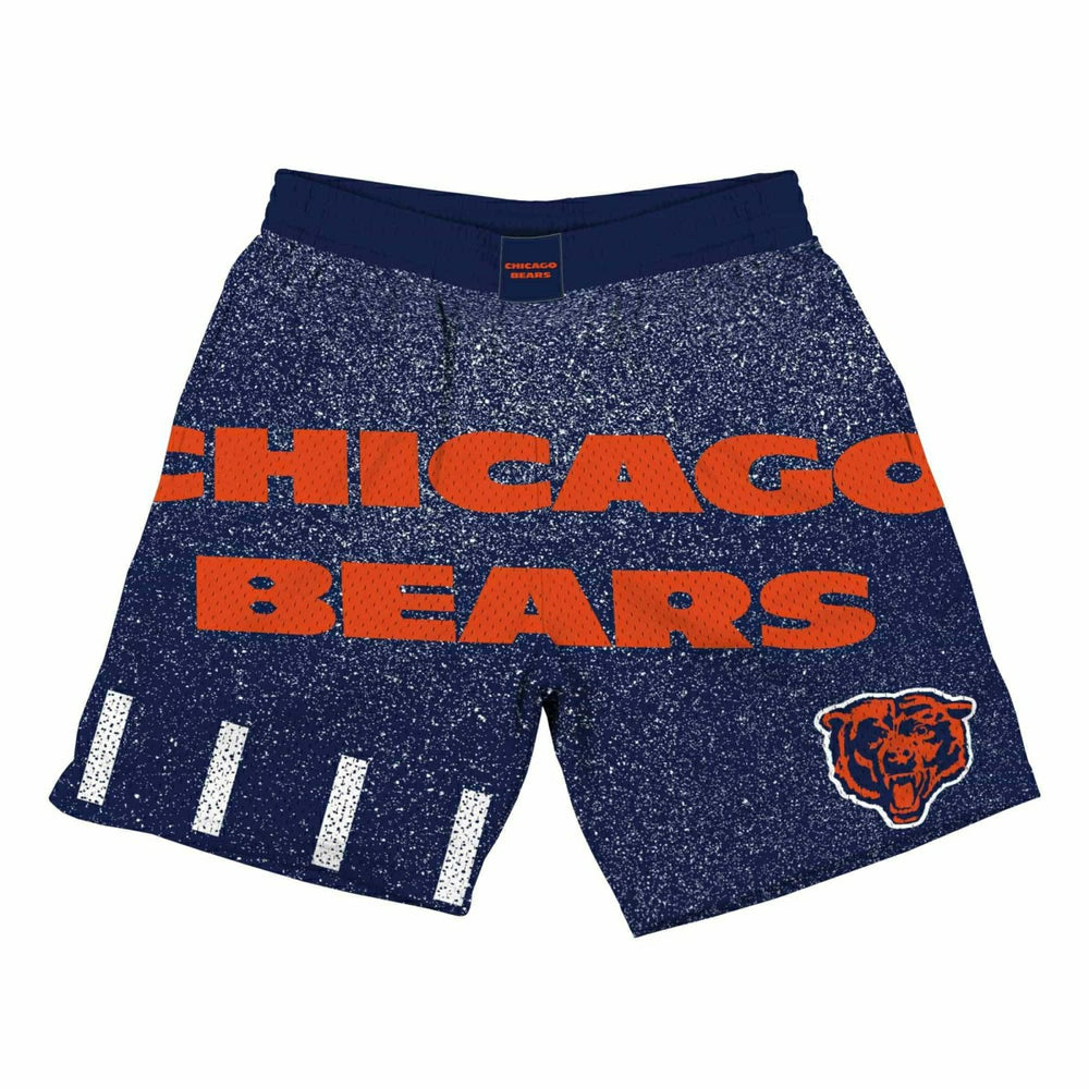 Chicago Bears Jumbotron Throwback Mitchell & Ness NFL Shorts Navy Classic