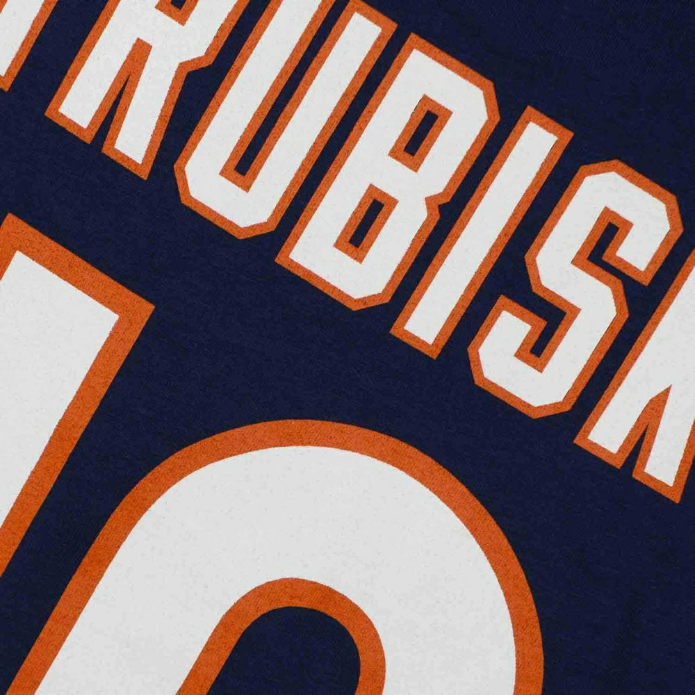 Mitch Trubisky #10 Chicago Bears Player Script NFL T-Shirt Taass sale
