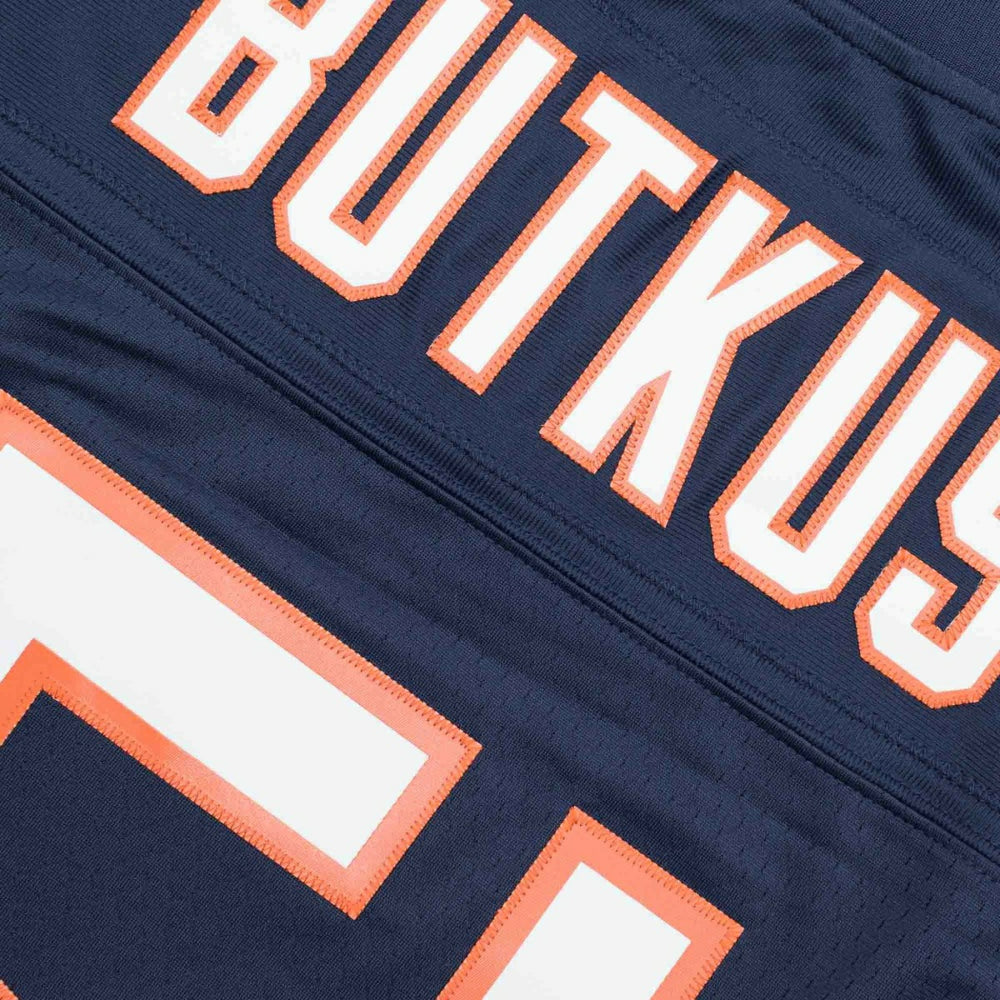 Dick Butkus #51 Chicago Bears Mitchell & Ness Throwback NFL Jersey Navy Taass US