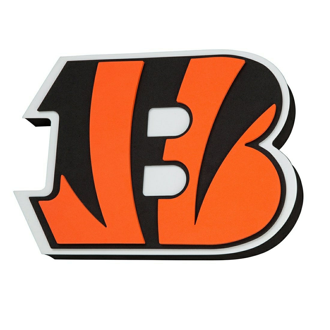 Cincinnati Bengals NFL 3D Foam Logo Wall Sign Lifestyle