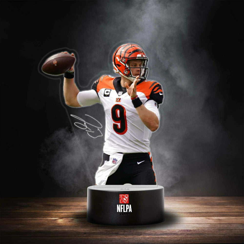 Joe Burrow Cincinnati Bengals NFLPA LED Sign Classic