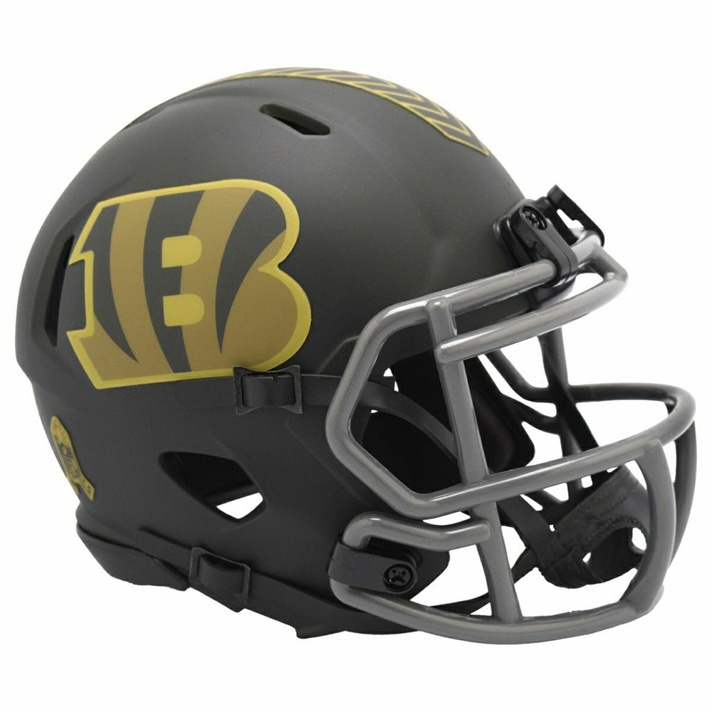 Cincinnati Bengals 2025 Salute to Service NFL Speed Mini Helmet Classic