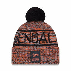 Cincinnati Bengals Throwback 2025 NFL Sideline Sport Knit Hat Fashion