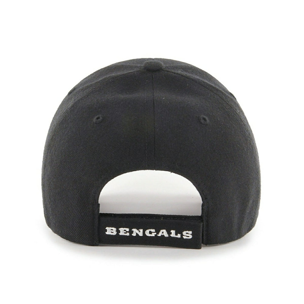Cincinnati Bengals Black & White '47 MVP Adjustable NFL Cap Black Fashion