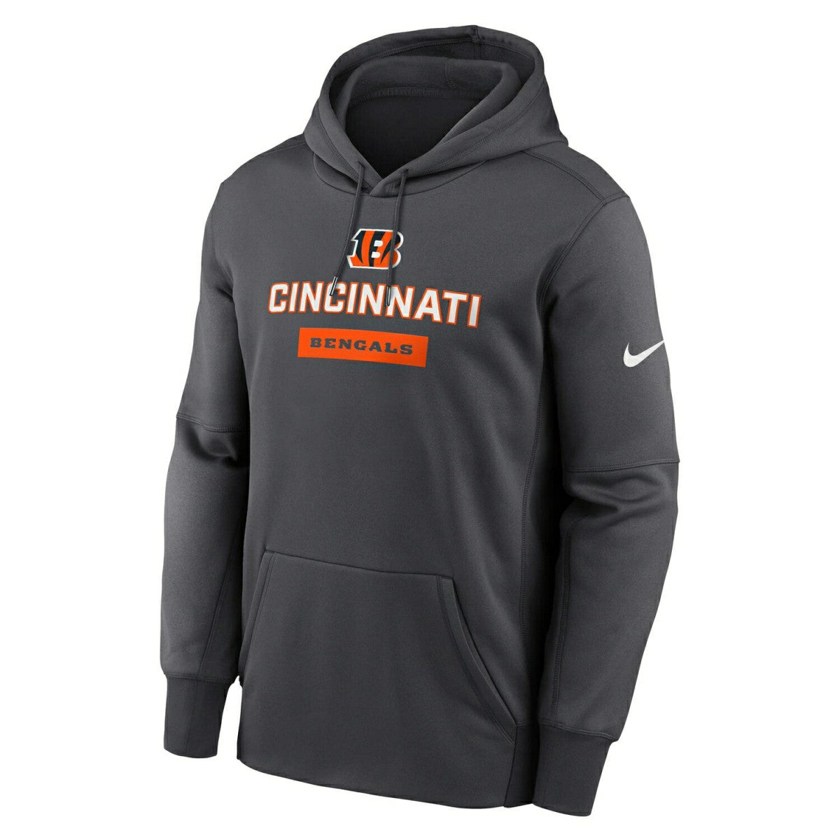 Cincinnati Bengals Toss Sweep Therma-FIT NFL Hoodie Anthracite Classic