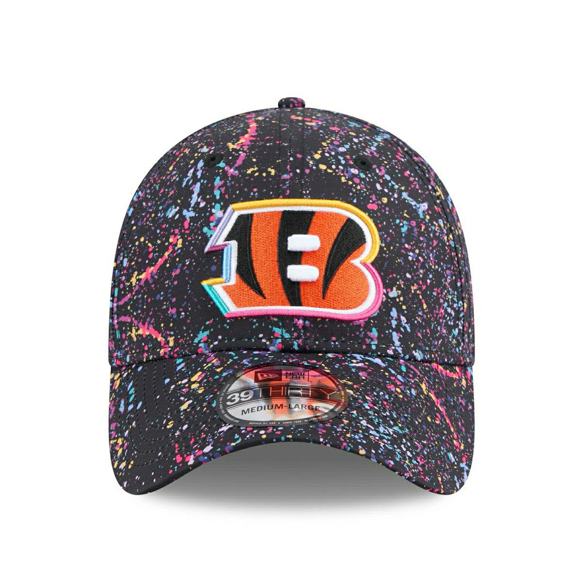 Cincinnati Bengals 2025 NFL Crucial Catch 39THIRTY Flex Cap Taass for sale