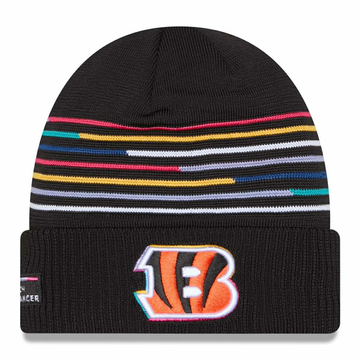 Cincinnati Bengals 2025 NFL Crucial Catch New Era Knit Hat Taass US
