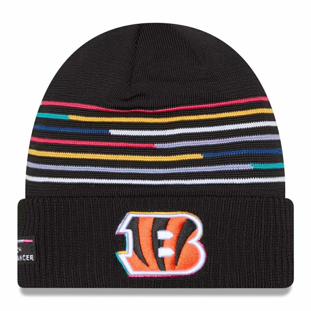Cincinnati Bengals 2025 NFL Crucial Catch New Era Knit Hat Taass US