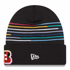 Cincinnati Bengals 2025 NFL Crucial Catch New Era Knit Hat Taass US