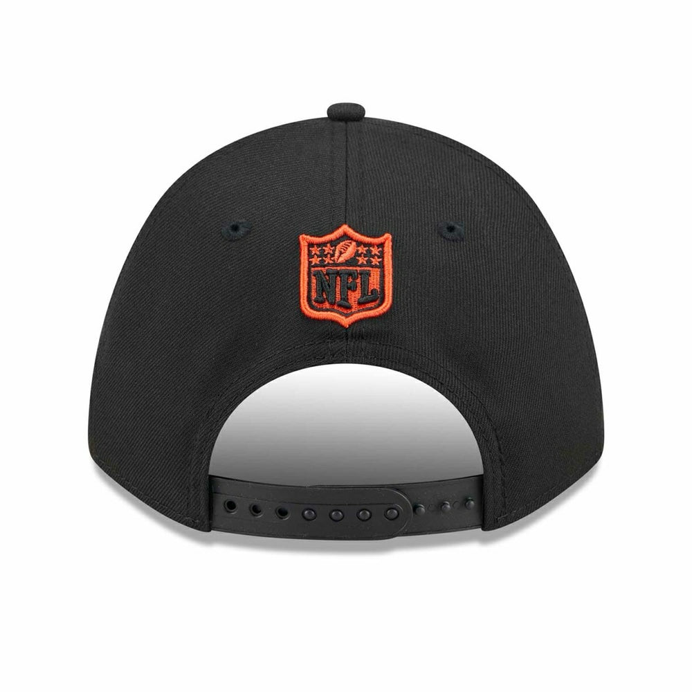 Cincinnati Bengals NFL Team Logo New Era 9FORTY M-Crown Snapback Cap Black Classic