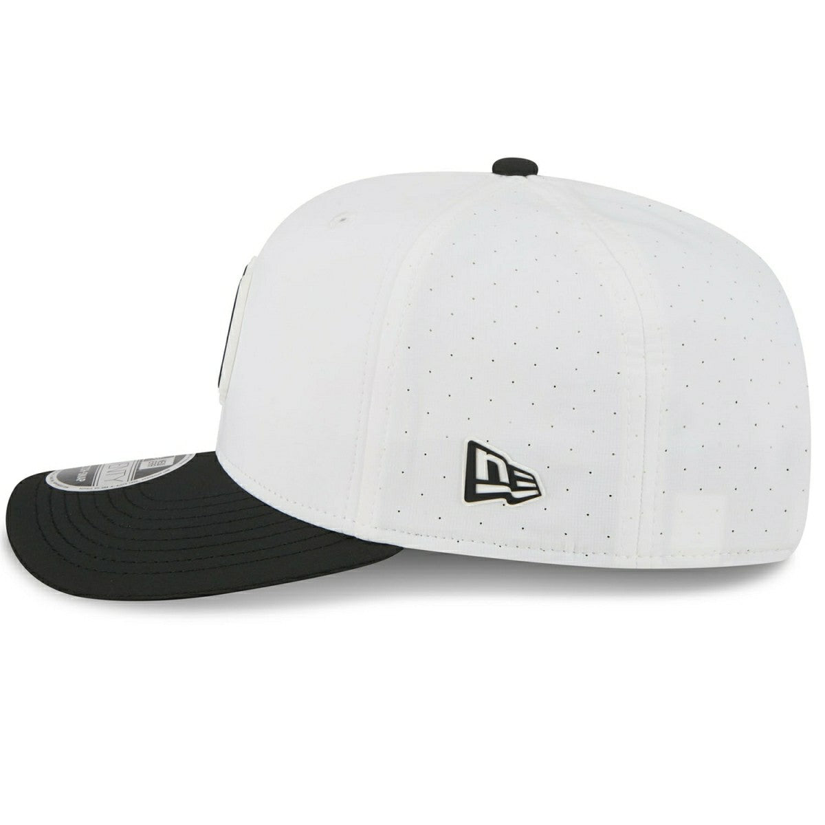 Cincinnati Bengals Historic Logo 2025 NFL Training Camp New Era  9SEVENTY Stretch-Snap Cap OTC White Fashion