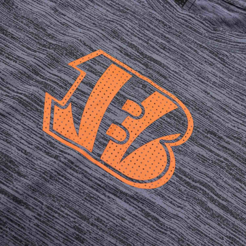 Cincinnati Bengals 2025 NFL Sideline Nike Velocity Performance T-Shirt Gray Taass US