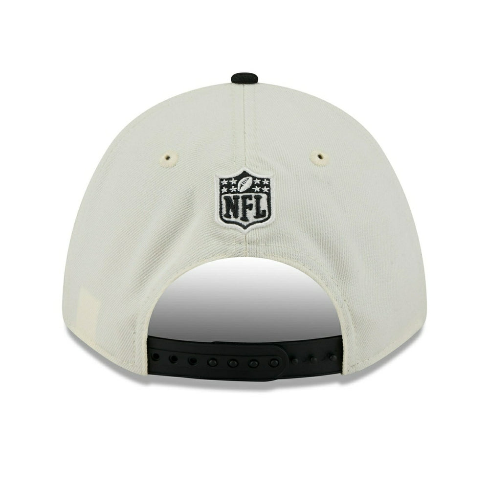Cincinnati Bengals 2025 NFL Draft 9FORTY M-Crown A-Frame Snapback Cap Cream Classic