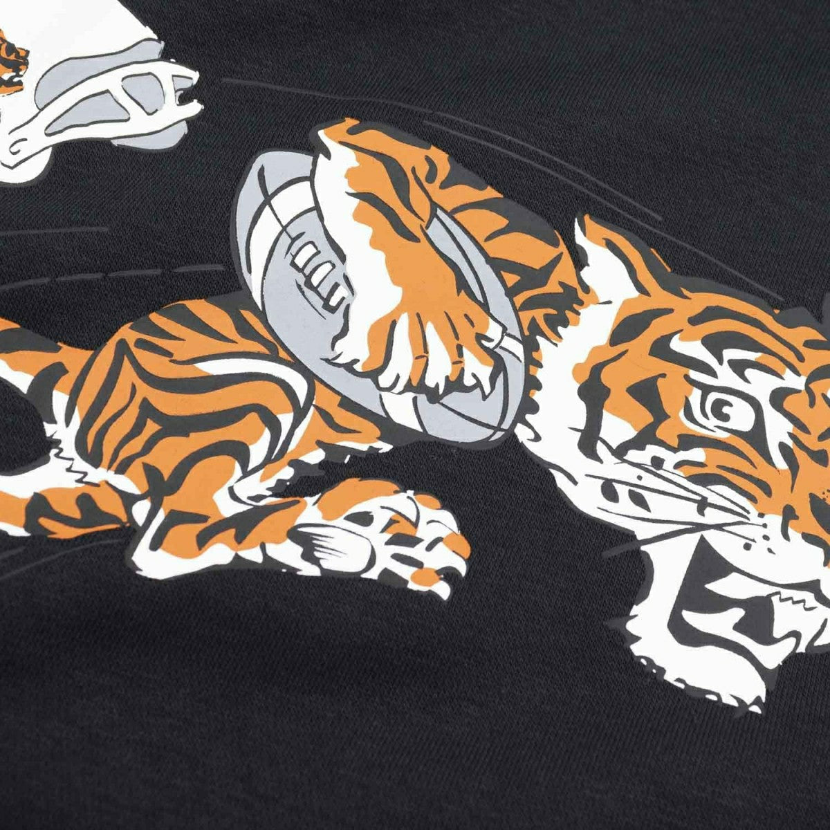 Cincinnati Bengals Throwback Nike Club NFL Hoodie Black Lifestyle