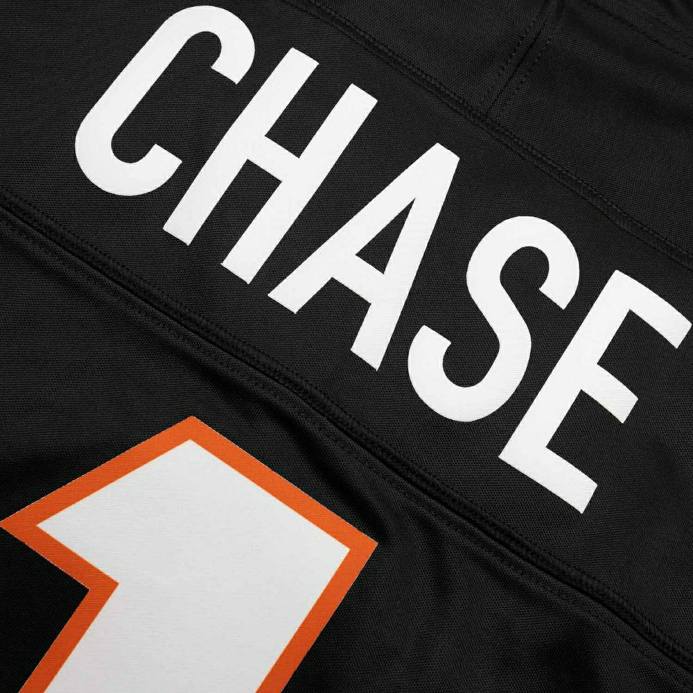 Ja’Marr Chase #1 Cincinnati Bengals Nike Vapor F.U.S.E. Limited NFL Jersey Black Classic