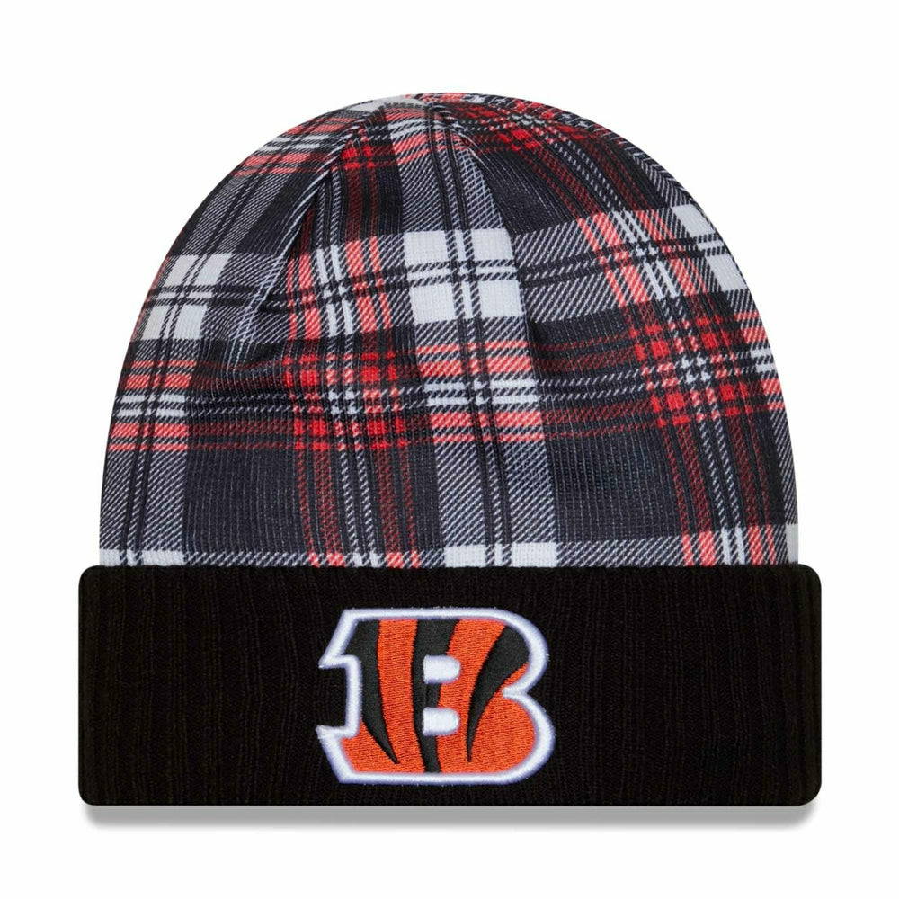 Cincinnati Bengals 2024 NFL Sideline Statement New Era Knit Hat Black Taass US
