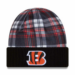 Cincinnati Bengals 2024 NFL Sideline Statement New Era Knit Hat Black Taass US