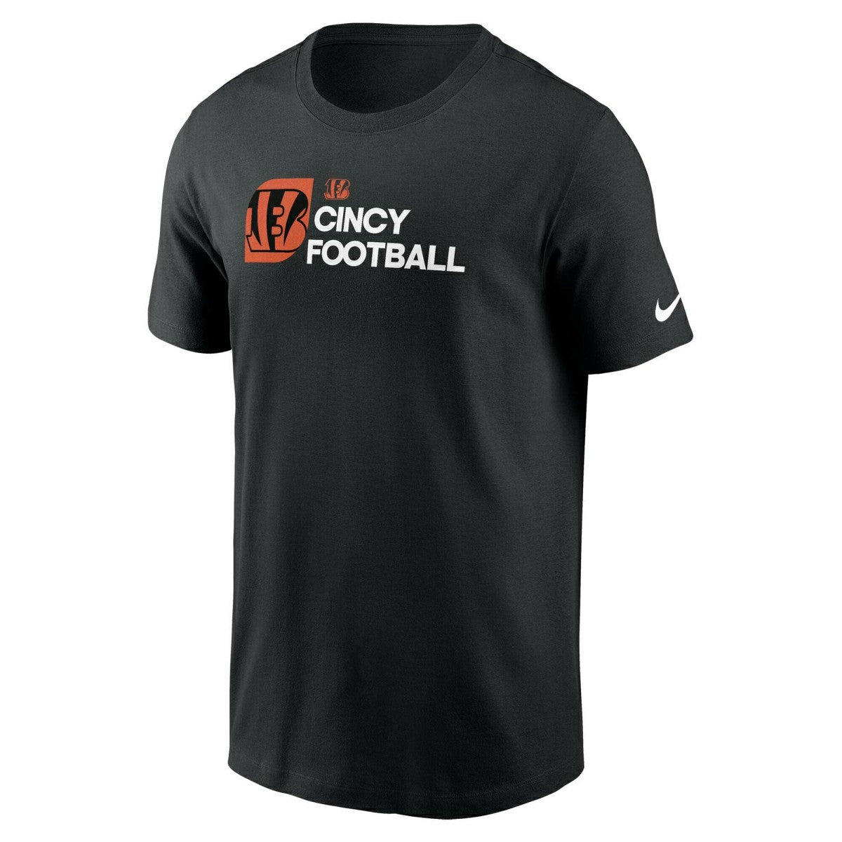 Cincinnati Bengals Team Slogan Nike Essential NFL T-Shirt Black Fashion